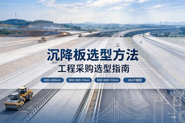 兖州沉降板选择方法