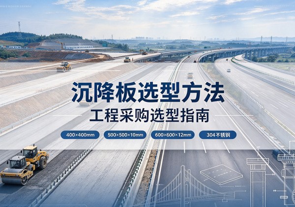 兖州沉降板选择方法
