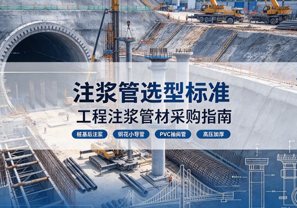 兖州注浆管选型标准